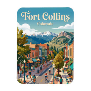 Ímã Fort Collins Colorado