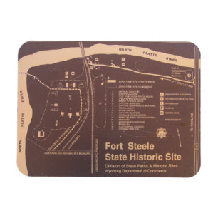 Ímã Fort Fred Steele State Historic Site, Wyoming