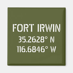 Imã Fort Irwin Latitude Longitude