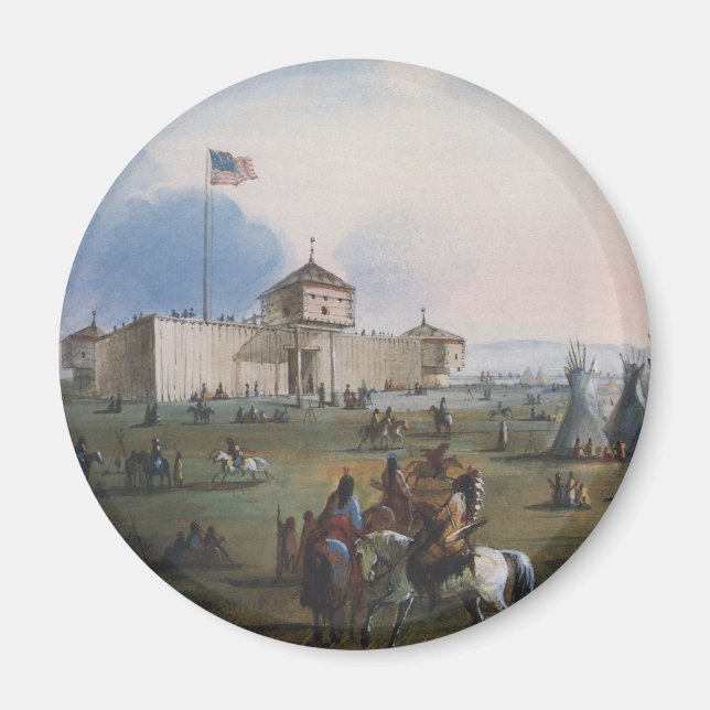 Imã Fort Laramie, Sublette Fort, Fort William, Miller (Frente)