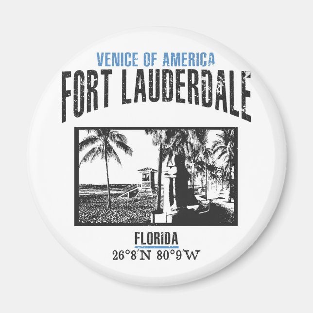 Imã Fort Lauderdale (Frente)