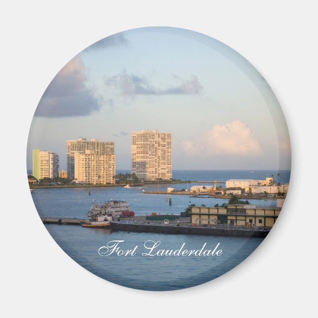 Imã Fort Lauderdale Bay (Frente)
