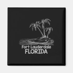 Imã Fort Lauderdale Family Vacation Cruise Shirt Flori