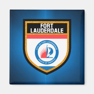 Imã Fort Lauderdale Flag