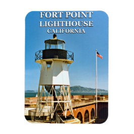 Ímã Fort Point Lighthouse, California Flex Magnet