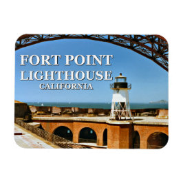 Ímã Fort Point Lighthouse, California Flex Magnet