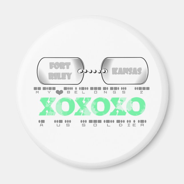 Imã Fort Riley (Frente)