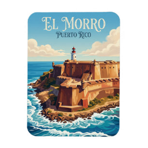 Ímã Fortaleza de San Felipe del Morro Porto Rico