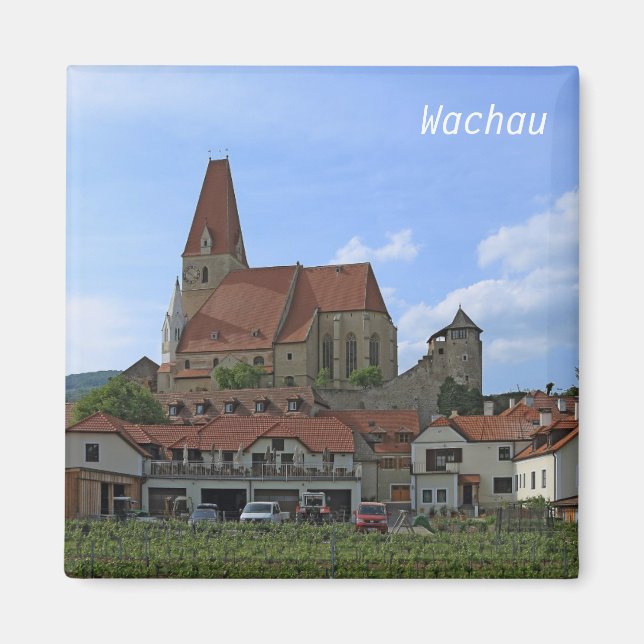 Imã fortaleza no vale de Wachau, Áustria (Frente)