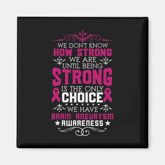 Imã Forte Aneurismo Cerebral A Cirurgia De Consciência (Frente)