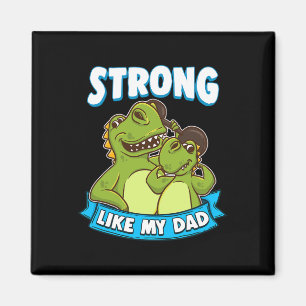 Imã Forte Como Meu Pai Pai Kawaii Dinossauros Pais D