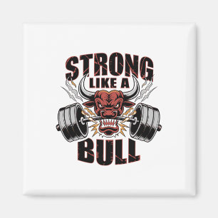 Imã Forte Como Um Bodybuilding Touro Poderoso 5