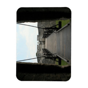Ímã Forte em St Augustine que olha do castelo