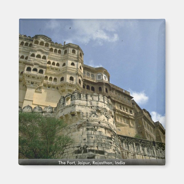 Imã Forte, Jaipur, Rajasthan, Índia (Frente)