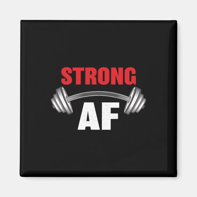 Imã Forte Malhação E Workout Engraçado Do Af (Frente)