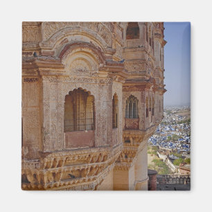 Imã Forte Mehrangarh pairando sobre Jodhpur, O Azul