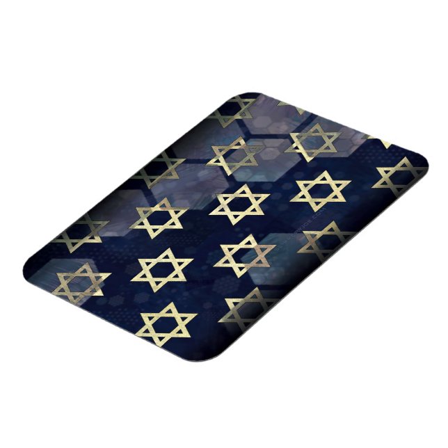 Ímã Forte vibe de Hanukkah de SlipperyJoe's estrela de (Left Side)