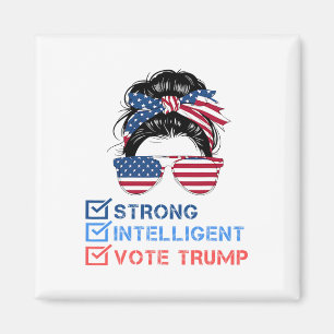 Imã Fortes Mulheres Inteligentes Para Trump Girl Mega