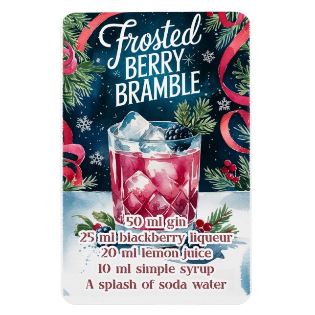 Ímã Fosco Berry Bramble (Vertical)
