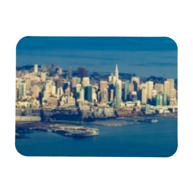 Ímã Foto aérea da Baía de São Francisco (Horizontal)