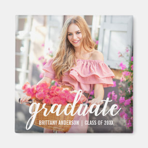Imã Foto bonito moderna do anúncio da graduação