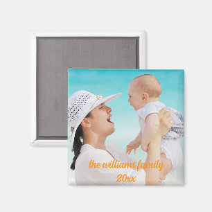 Imã Foto da família de máquinas de escrever minimalist