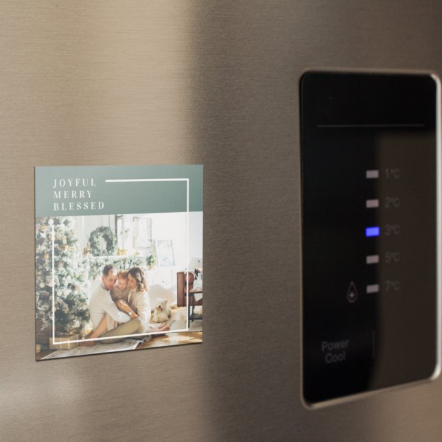 Imã Foto da família moderna | Feliz alegre abençoada | (Criador carregado)