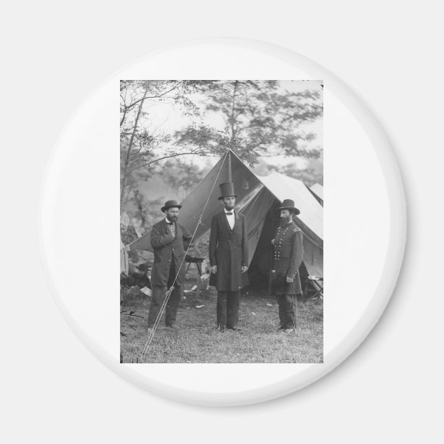 Imã Foto da Guerra Civil Circa 1862 (Frente)