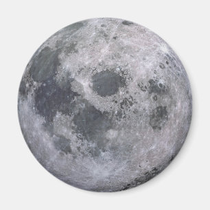 Imã Foto da Lua cinza
