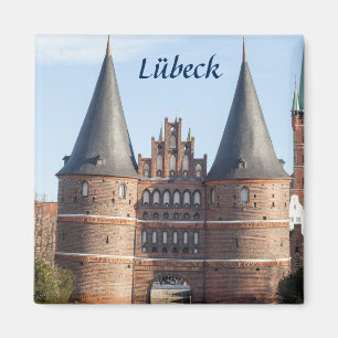 Imã Foto da porta de Lübeck Holstentor