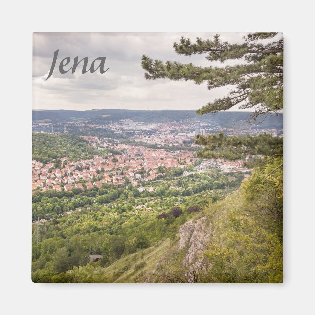 Imã Foto da vista Jena (Frente)