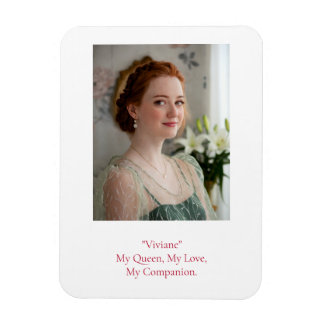 Ímã Foto de Aniversário Moderno