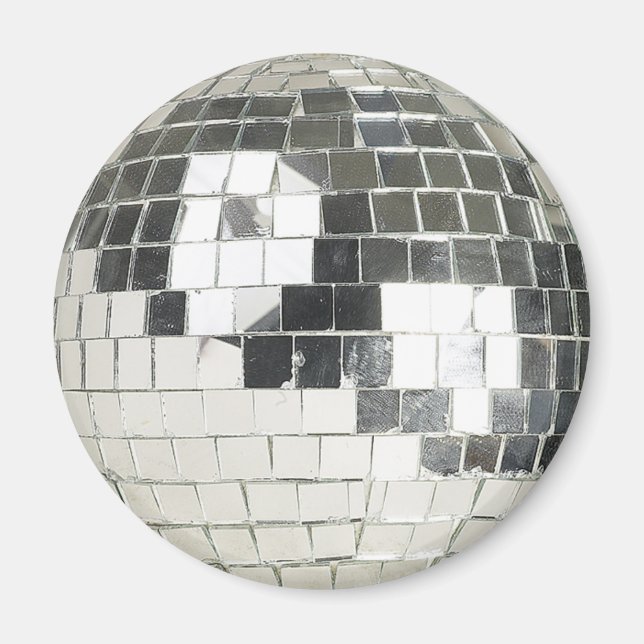 Imã foto de bola de discoteca (Frente)