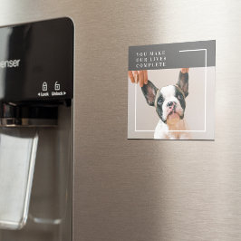 Imã Foto de Cachorro Moderno | Cachorro