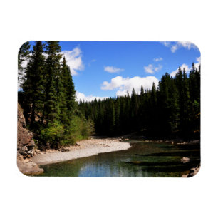 Ímã Foto de Canoe Meadows Kananaskis Canadá