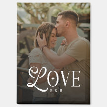 Foto de Casais Enamorados com Letra Personalizada