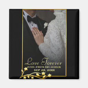 Imã Foto de Casal Personalizada do Dia dos Namorados
