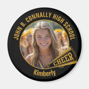 Imã Foto de Cheerleader do Black Gold High School
