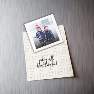 Imã Foto de Família Personalizada Simples
