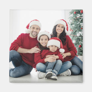 Imã Foto de Família Simples Personalizada