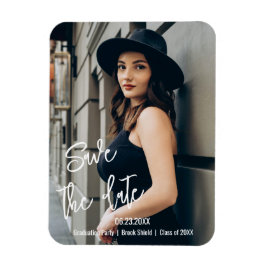 Ímã Foto De Festa de formatura De Script Personalizado