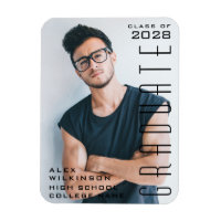 Foto de Graduação de Tendência de Cara de Script M