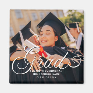 Imã Foto de Gradução Simples e Moderna da Turma de 20X