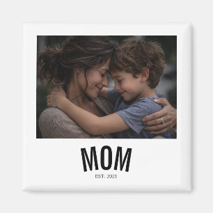 Imã Foto de Mãe Minimalista Estabelecida