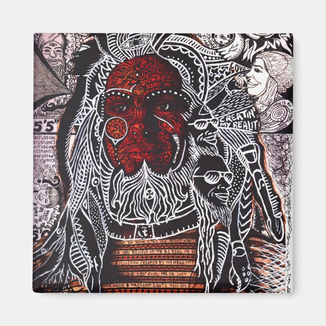 Imã Foto de mug (Frente)