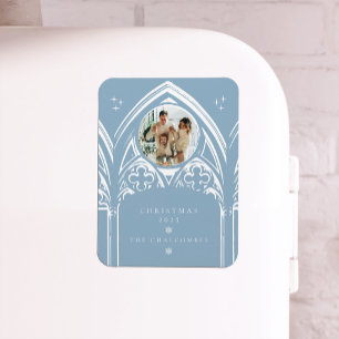 Ímã Foto de Natal de Fairytale de Inverno Gótico de Ne