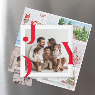 Imã Foto de Natal JY Feriado Personalizado