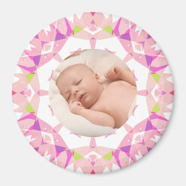 Imã Foto de Natal Personalizada de Pastéis Bonito Suav