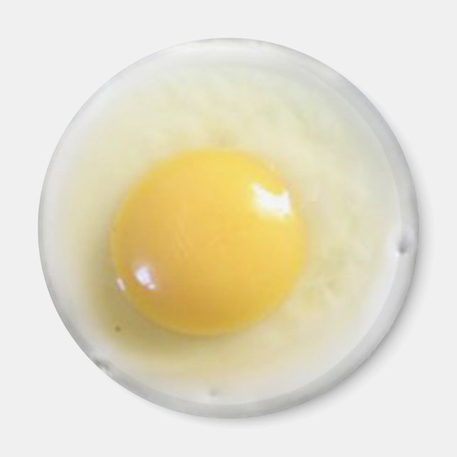 Imã foto de ovo frito (Frente)