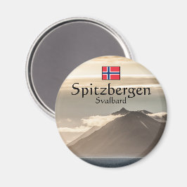 Imã Foto de Paisagem de Svalbard